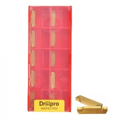 Drillpro 10x MGMN200-G 2mm Carbide Insert Blade For MGEHR/MGIVR Grooviing Cut-Off Tool