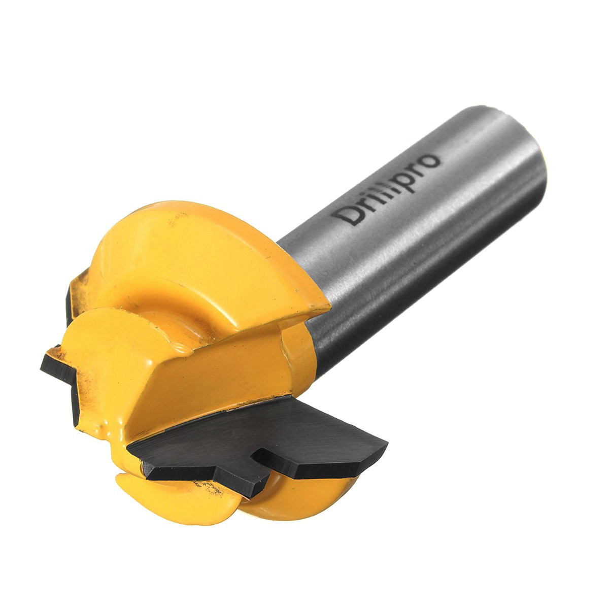 Drillpro Router Bit 45° 1/2'' Stock Tenon Cutting Cutter Tool