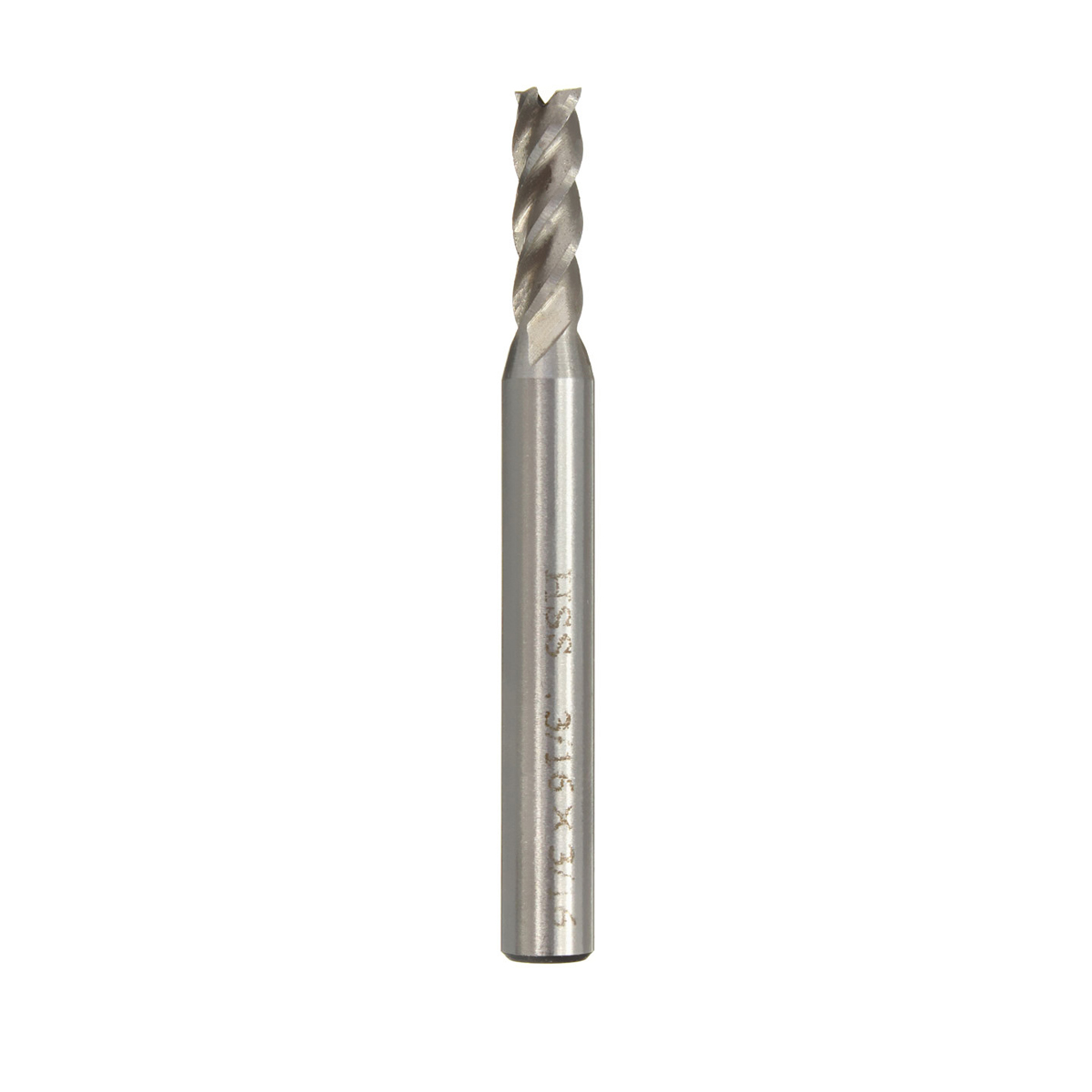 Drillpro 1x HSS CNC Straight Shank 4 Flute Endmill Milling Cutter Drill Bit 3/16''x1/4''