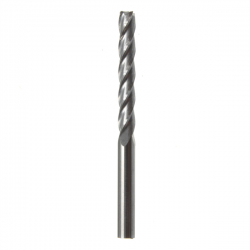 Drillpro 5pcs 1/8\'\' 3.175mm HQ Carbide CNC Four 4 Flute Spiral Bit EndMill Cutter CEL 22mm