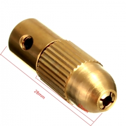 Mini Brass Drill Drill Collet Small Bit Collet 0.5-3.4mm Chuck Model Tools