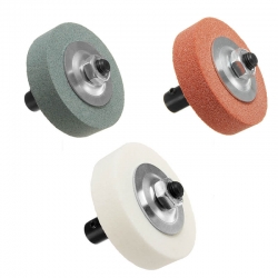 Drillpro Grinding Wheel Adapter Set 120-150 Grit For Electric Drill Change Grinding Wheel